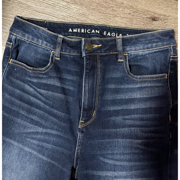 American Eagle Outfitters Womens Skinny Jeans Size 8 Regular Fit 360 Ne(x)t Leve - Picture 8 of 8